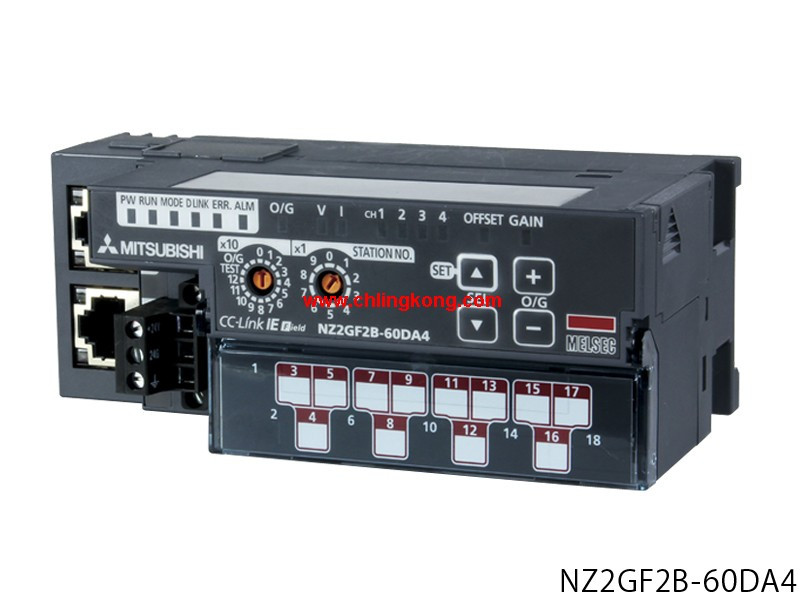 三菱 模數(shù)型遠(yuǎn)程模擬輸出模塊 NZ2GF2B-60DA4