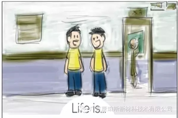 人生就是。。。 和好朋友在教室外面一起罰站