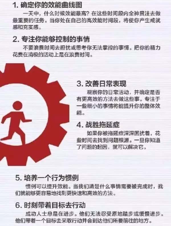 50個方法助你管理時間，過好每一天-1